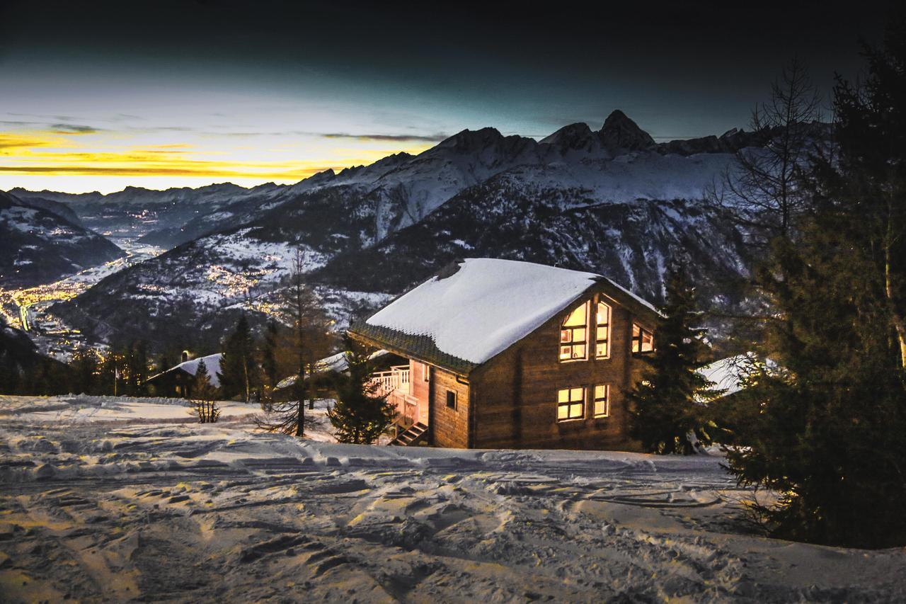 Chalet Kristall Rosswald Extérieur photo
